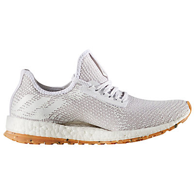 Adidas Pureboost All-Terrain Women's Running Shoes, Crystal White/Pearl Grey Adidas Pureboost All-Terrain Women's Running Shoes, Crystal White/Pearl Grey
